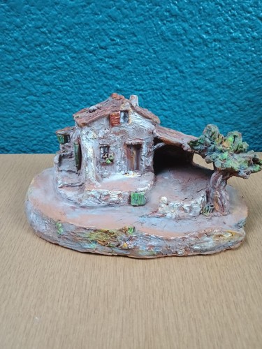 Décor crèche maison - décor,