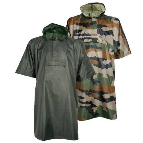 Poncho polyester militaire - poncho,