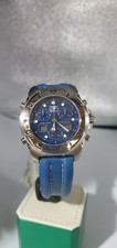 Sector 250 Chrono  Alarm 2 Swiss Movement  Blue Dial Leather Strap 
