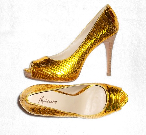 Marciano escarpins cuir - escarpins,