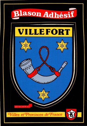 Carte postale blason - carte,