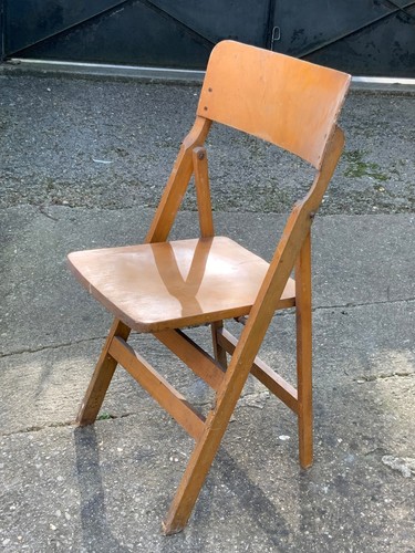 Ancienne chaise pliante - , en