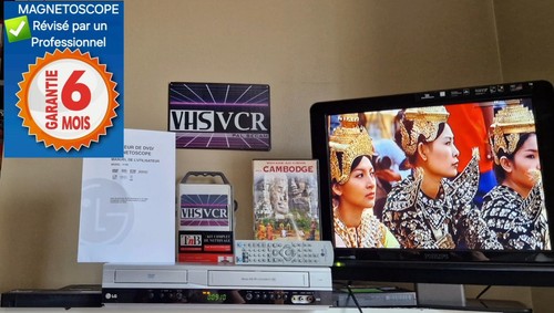 Magnetoscope dvd vhs v180 - dvd/vhs, lg