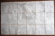 CARTE MAP CASSINI XVIII e N°