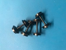 Lot 4 essieux métal bruni Märklin - non isolé 10,4mm - L24,4mm