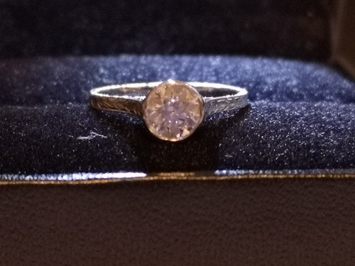 Ancienne bague fiançailles - ancienne,
