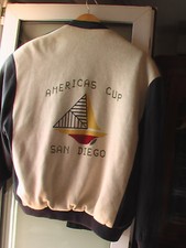 YORN blouson homme soie AMERICA ' S CUP - SAN DIEGO - Sailing XL Jacket silk rar
