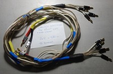 BI-CABLAGE NORSTONE Cables enceintes montés 4x1,80m OFC 2,5/1,5mm² + 12 bananes 