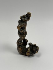 Ancien bronze animalier deux - animalier,