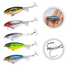 Leurre de p��che 7 5 cm coulant Minnow Wobbler pour bar et pour p��che �� la tru