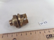 ancienne Douille B22 laiton et porcelaine chemise filetée pas de 10,85 mm (DF72)