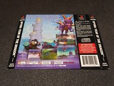 PS1 playstation 1 jaquette arriere spyro 3 year of the dragon 