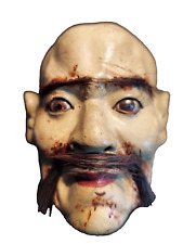 Masque de Nô de théâtre  avec polychromie  époque fin XIXème siècle