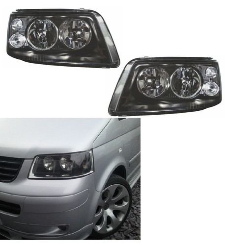 Phares avant noir claire - vw,