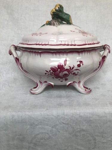 Soupiere faience mency - faience,