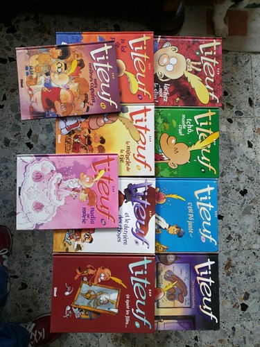 Bandes dessinées titeuf - bandes, bd