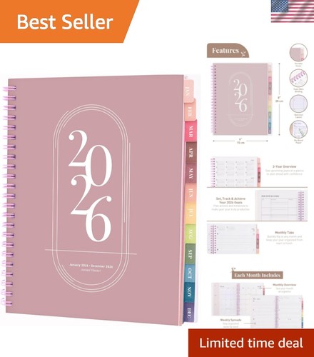 Stylish 2026 agenda planner - agenda,
