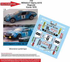 DECALS 1/24 REF 0732 ALPINE