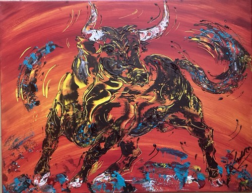 Linard peinture toile tableau - linard,