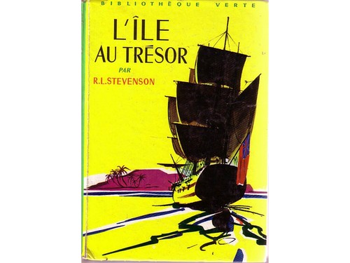 Livre île trésor - l'île,