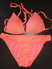 Maillot de Bain 2 Pièces Orange Primark 38 40
