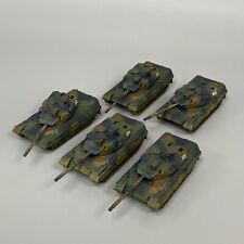 5 Léopard 1 Tanks Armure