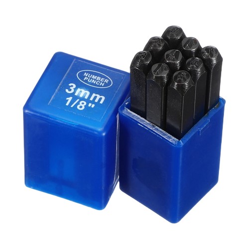 Jeu tampons en métal - en,