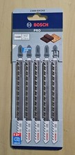 LOT DE 2 PAQUETS DE LAMES DE SCIE SAUTEUSE BOSCH T344DF
