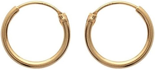 Boucles oreilles créoles - d'oreilles, en