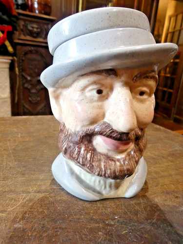 Pot tabac porcelaine - pot,