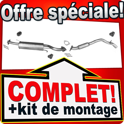 échappement pour mitsubishi - pour,