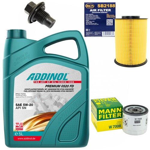 Huile filtre kit 5 litre - filtre,