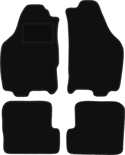 Tapis sol velours noir - tapis,