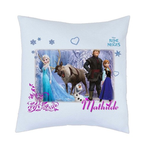 Coussin reine des neiges - la,