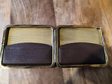 Porte cigarette vintage en simili cuir (années 60) - étui à cigarette