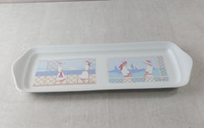 Ancien plat à cake, décor