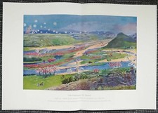 Yalu-Urgence Des Japonais Guerre Russo-Japonaise Lithographie Originale 1910