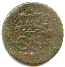 Savoie 2 deniers Victor-Amédée III 1781 n°7143