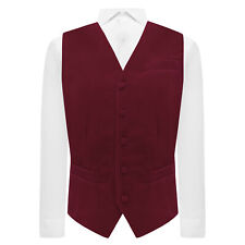 Velours Bordeaux Gilet