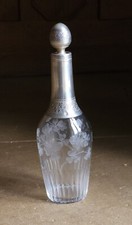Carafe Cristal Et Argent