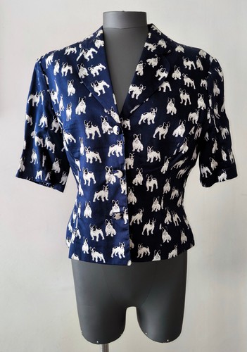 Veste spencer bleu - ,