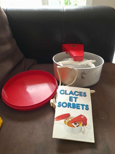 Sorbetière seb glaces - sorbetière,