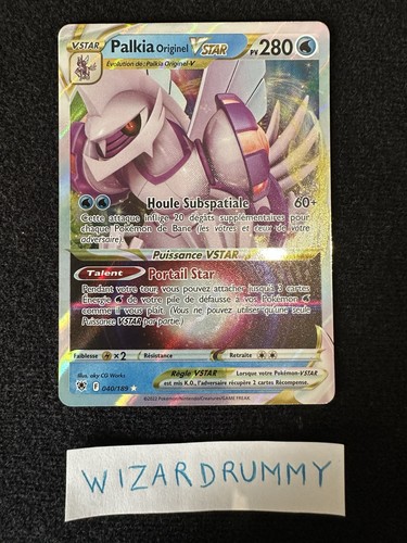 Carte pokémon palkia originel - carte,