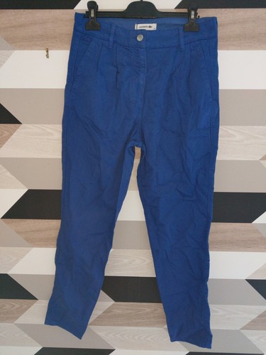 Pantalon lacoste bleu taille - lacoste,