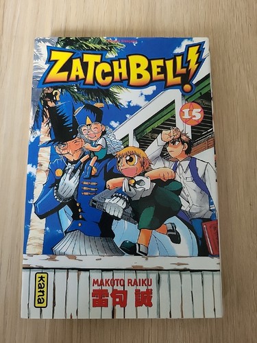 Manga zatchbell tome - manga,
