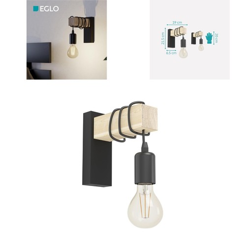 Eglo applique murale vintage - murale,