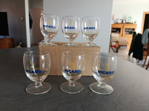 Lot verre ballons - 6,