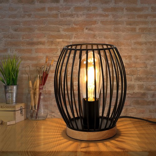 Lampe bureau rétro noir - de,