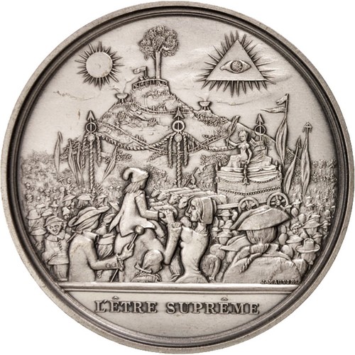 France medal french - french, fifth