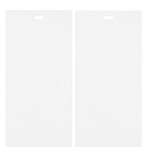 2pcs lamelles pour - 2pcs, 82.3"x3.5"